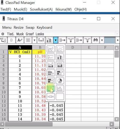 3) Tuo data Taulukko-sovellukseen Tiedosto => CSV => Avaa CSV.