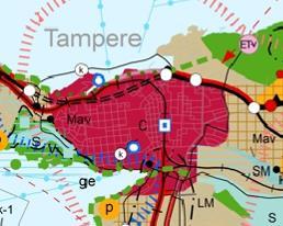 Suunnittelutilanteesta johtuvat tavoitteet Maakuntakaava 2040 Valmisteilla olevan Pirkanmaan uuden kokonaismaakuntakaavan (maakuntakaava 2040) luonnos kuulutettiin nähtäville 5.3. 10.4.2015.