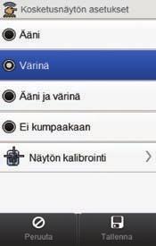 7 3 4 Valitse Kosketusnäyttö.