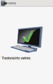 tiedonsiirto alkaa.
