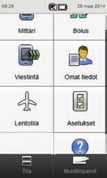 Jotta pystyisit helpommin tietämään, milloin valinta tapahtuu, aseta kosketusnäyttö antamaan merkkiääni, värisemään tai tekemään molemmat.