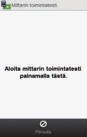 Kosketa näyttöä pyydetystä kohdasta.