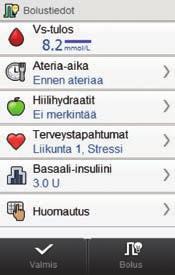 2 tai Jos haluat lisätä tiedon tai muuttaa sitä, valitse se ja toimi seuraavilla sivuilla annettujen ohjeiden mukaan.
