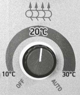 Vallox imple Control -ohjain TULOILMAN LÄMPÖTILAN ÄÄTÖ JA KEÄ/TALVITOIMINTO Asuntoon tulevan ilman lämpötilaa voidaan säätää noin +10 C ja +30 C välillä.