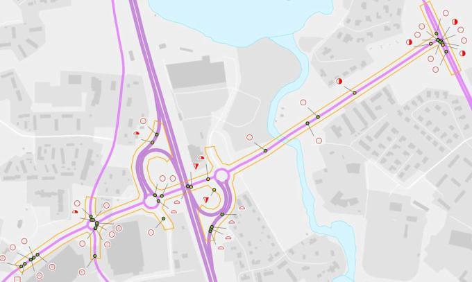 selostus 1.2T 7/37 1.2.2. Liikenneturvallisuus Viimeisen viiden vuoden aikana (2011-2015) on suunnittelualueella tapahtunut 42 onnettomuutta.