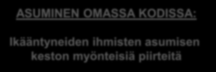 MITEN TEIDÄN KUNNASSA TUETAAN AIDOSTI IKÄÄNTYNEIDEN KOTONA ASUMISTA?