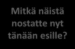 Kuntouttava kirjaaminen / kuntoutusviestintä? Asiakkuushistoria ja asiakkuustaidot? Kuntoutuksen ajallisuus ja temporaalisuus? Kuntoutumista edistävä ympäristö?