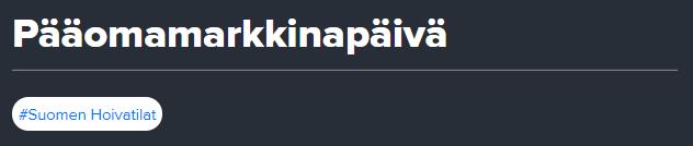 % Vuoden alusta 4,2 % Vuoden alusta 3,6 % Vuoden alusta 0,4 % Päätös Tavoite Suositus Siili Solutions 12,10 12,50 Lisää "Kurssi ylireagoi toimitusjohtajan vaihdokseen" Evli Pankki 9,80 10,40 Lisää