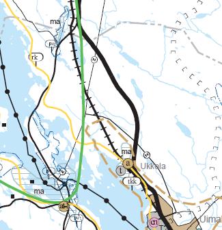 virkistyskäyttö ja luonnonvarat 4) Toimivat yhteysverkostot ja energiahuolto 5) Luonto- ja kulttuuruympäristöinä erityiset aluekokonaisuudet, VAT Vuoksi MRL 24 :n 2 momentin mukaan alueidenkäytön