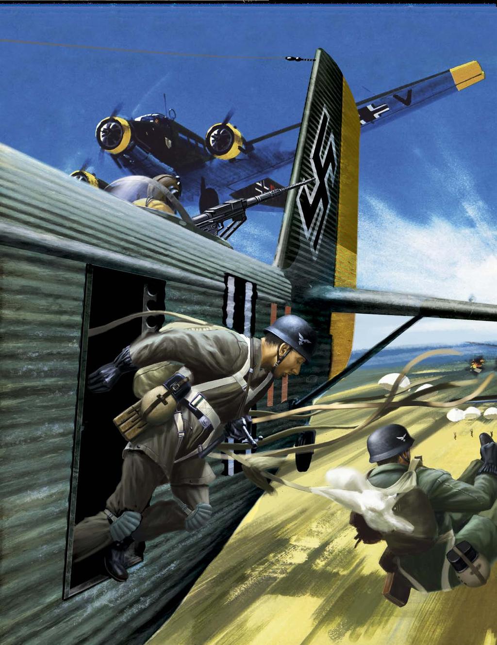 Toinen maailmansota Luftwaffen hyökkäyksessä