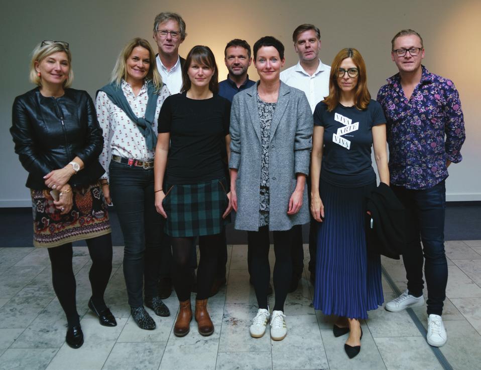 The jury of the Eighth ICMA (from left): Katharina Reitan, Media Training, Vienna Meike Quentin, CEO, Das Amt, Kiel Prof.