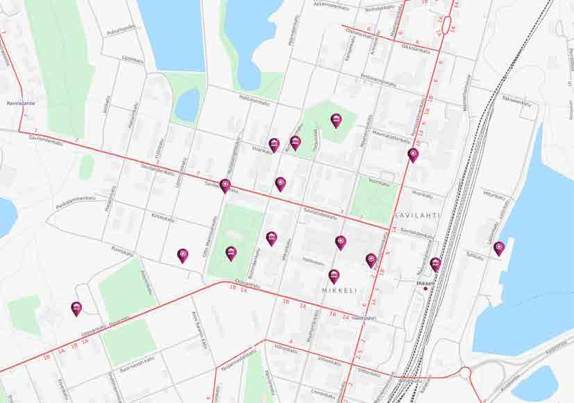 JYVÄSKYLÄ 115km Sodan ja rauhan keskus Muisti MIKKELIN MUISTIA TUKEVA ARKISTO-OSAAMINEN Mikkelissä toimivat jo nyt seuraavat merkittävät toimijat, joiden aineistot ja osaaminen tukevat Muistin