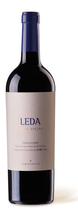 15 Leda Vinas Viejas Vuosikerta; 2014 Alue; Castilla y Leon (Duero Valley) Rypäle; 100% Tempranillo vanhoista köynnöksistä Alkoholi; 14,5 % Väri; syvän punainen Tuoksu; Tasapainoinen, mineraalinen,