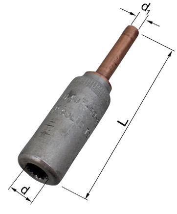 Al- ja AlCu-liittimet 16-1200 mm² Kaapelikenkä alumiinia/kuparia 300-400 mm² Käytetään Al-johtimien liittämiseksi kojeiden liittimiin, Cu-kiskoihin jne.