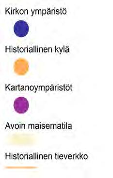 Espoon pohjois- ja keskiosien yleiskaavaalueen kulttuuriympäristöjen identiteettitekijät ja ominaispiirteet Kulttuuriympäristöihin pohjautuvat identiteettitekijät Kaavan valmistelun yhteydessä on