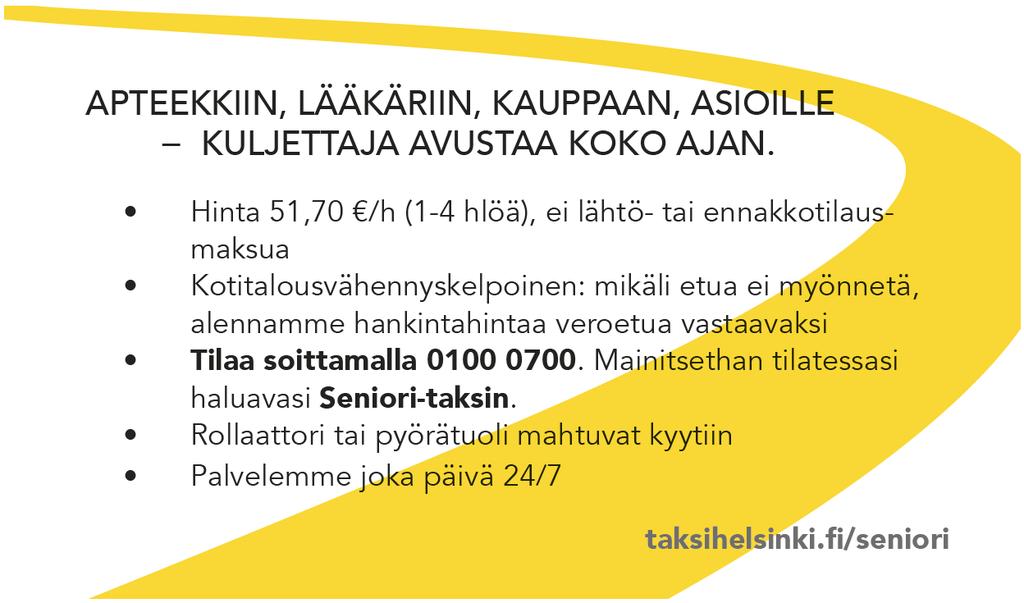 Taksi Helsinki Oy on pääkaupunkis eudulla toimiva