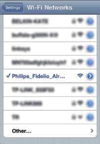Uuden Wi-Fi-verkon luominen kestää noin 45 sekuntia. 1 Valitse ipod touchissa/iphonessa/ipadissa Asetukset -> Wi-Fi.