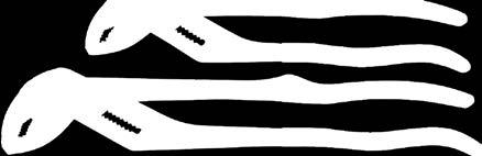 Vastepalat: Nylon, valkoinen kova Varsi: Teräsputki, jossa ergonomisesti muotoiltu kumikädensija Tilausnumero