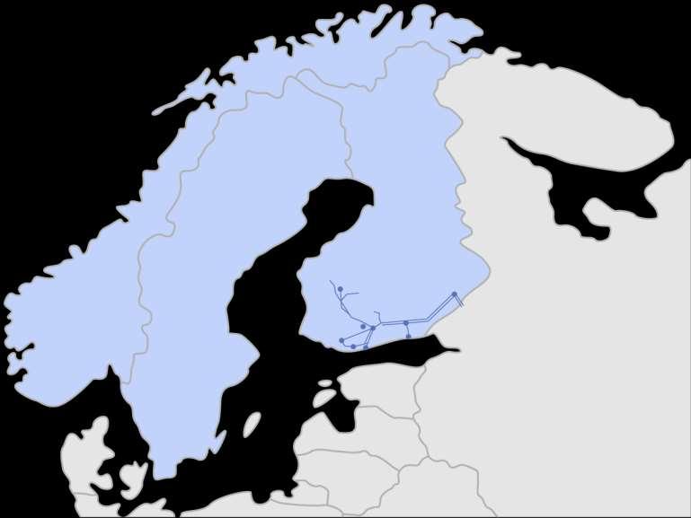 Pohjoismainen kaasuinfrastruktuuri LNG-tuotantolaitos LNG-terminaali LNG-terminaali