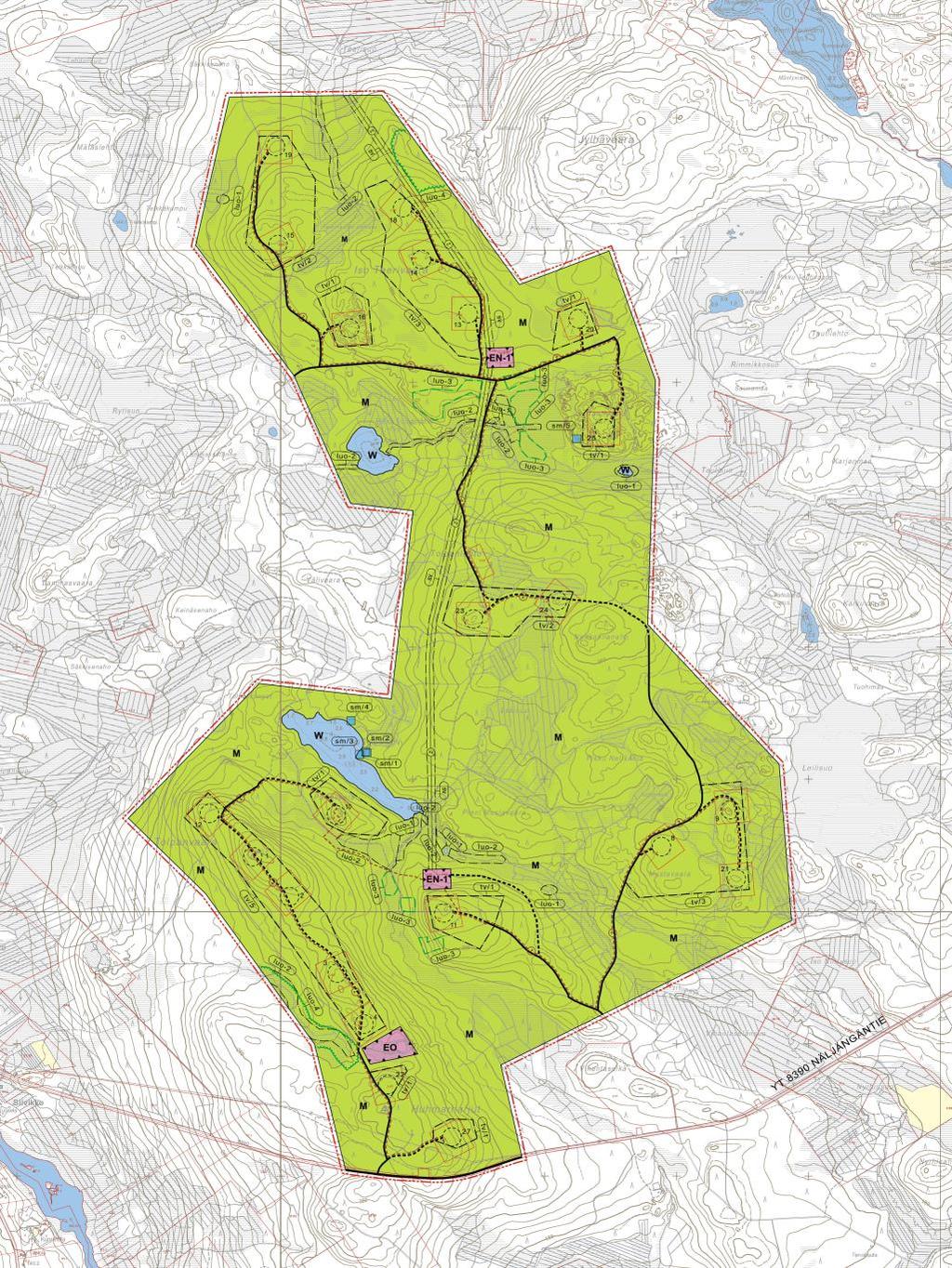 PUDASJÄRVEN KAUPUNKI 48 Kuva 26. Ote osayleiskaavaluonnoksesta 4.4.2017. 5.4 Mielipiteen kuuleminen osayleiskaavaluonnoksesta 5.4.1 Pudasjärven kaupunginhallitus Pudasjärven kaupunginhallitus päätti kokouksessaan 11.