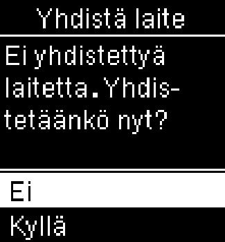 4 Omien tietojen tarkastelu Tiedonsiirto langatonta yhteyttä käyttäen 5 tai Ellei mittariin ole yhdistetty