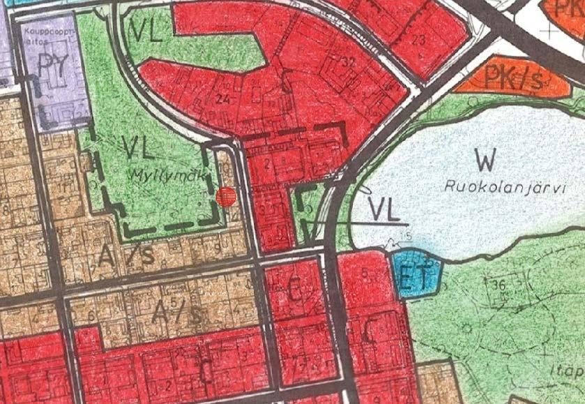 Uudenkaupungin kaupunki, Kaupunkisuunnittelu Sivu 7 / 13 Yleiskaava Keskeisen alueen yleiskaavassa, joka