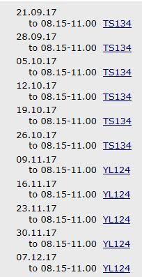 Harjoitusryhmät 2 & 1 klo 8:15-11:00 sali