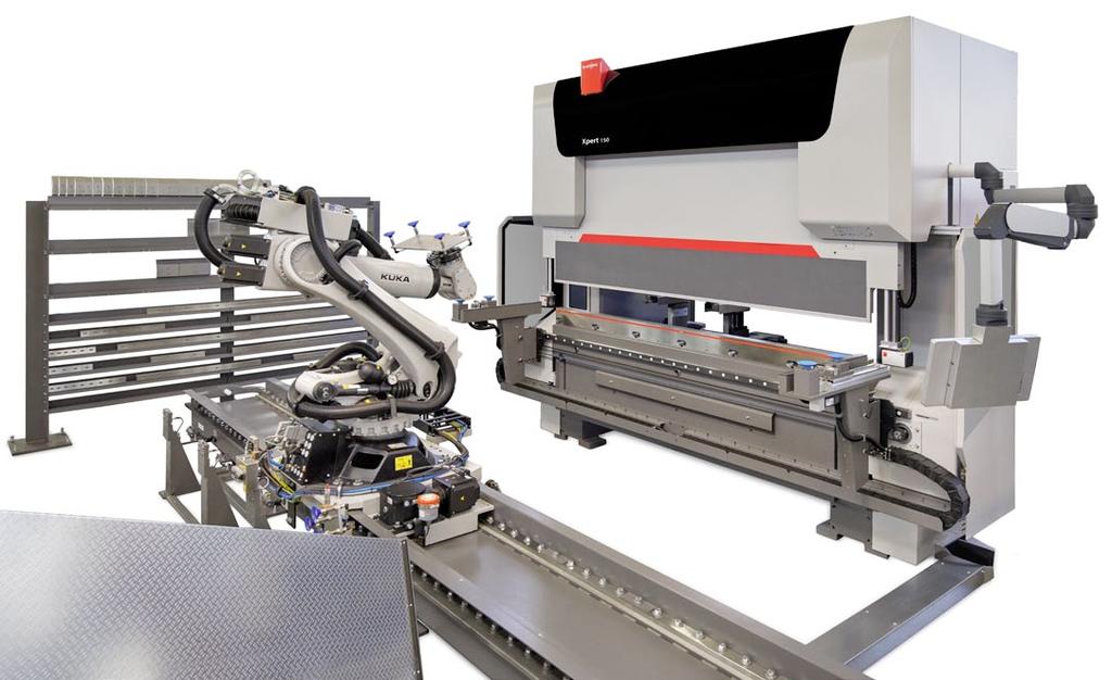 30 AUTOMAATIO Bending Cell Särmäyskeskus täysin automaattiseen levyntyöstöön Hyödyt asiakkaan kannalta Särmäysten korkea automaatioaste.