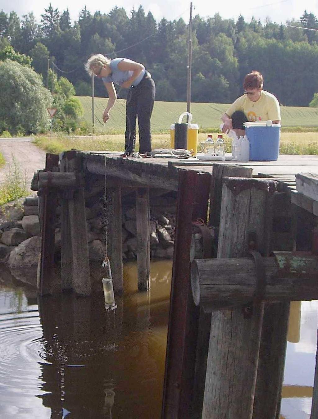 näytepaikkojen valintaan Eräille aineille