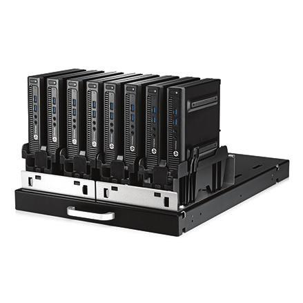 Suunniteltu täydentämään HP:n 2015-luokan  HP Desktop Mini Security / Dual VESA -suojateline G1K22AA Laita HP Desktop Mini -tietokoneesi HP Desktop Mini Security/Dual VESA