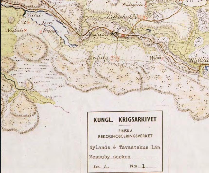 1780 Kuninkaankartasto 1907 Venäläinen topografikartta Vuoden 1780