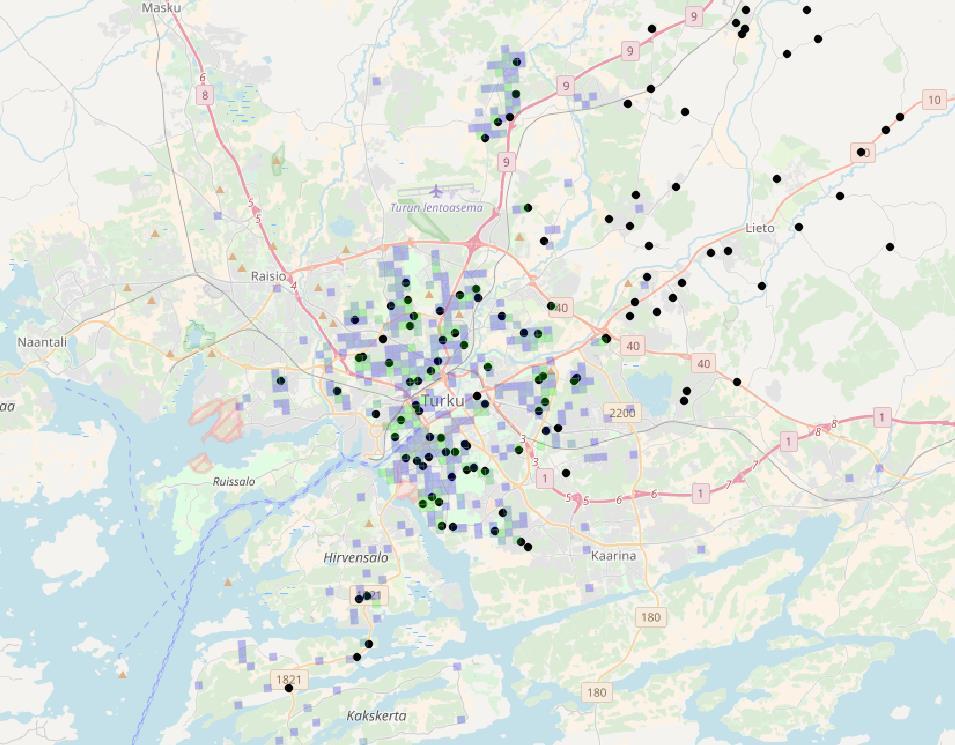 13 Tämän jälkeen erotetaan eri lainausyksiköt eli kirjastoautot toisistaan (esimerkiksi Turun kirjastoauto tai Liedon kirjastonauto).