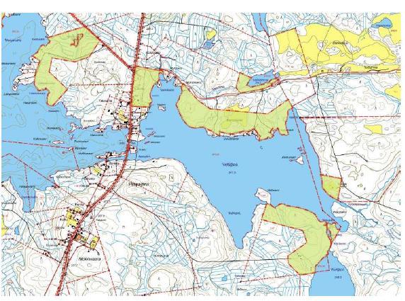 2 Alkuperäisen Piispajärven ranta-asemakaava-aluetta laajennettiin vuosina 2014 ja 2015 oheisilla lisäalueilla, jotka sijaitsevat Piispajärvellä, Vellijärvellä, Kivijärvellä, Särkkälammella ja