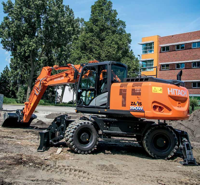 ZAXIS-6-sarja HYDRAULINEN KAIVUKONE Mallikoodi : ZX190W 6 Moottoriteho :