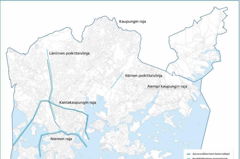 matkustaja määrä on kasvanut niemen rajalla kahdeksan prosenttia ja henkilöautoilla matkustavien laskenut 18