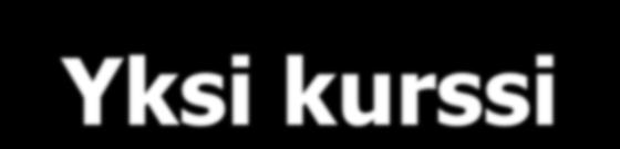 seitsemän viikkoa (6 viikkoa opiskelua + koeviikko)