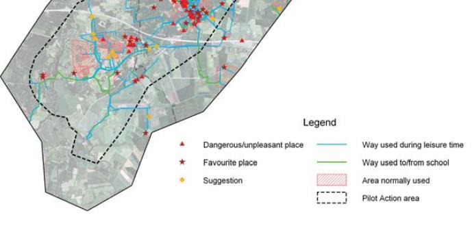 Uudenlaiset menetelmät: Karttakysely Voidaan kerätä paikkasidonnaista tietoa. Teknisyys ja kartan luettavuus huomioitava.