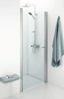 Sopii myös kylpyhuoneisiin, joissa on reilu kaato ja pintaasennettu putkitus. 4.