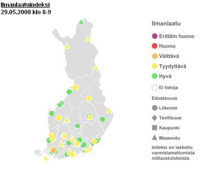 TAMPEREEN ILMANLAATU 2007 Päästöt ja ilmanlaadun mittaustulokset www.