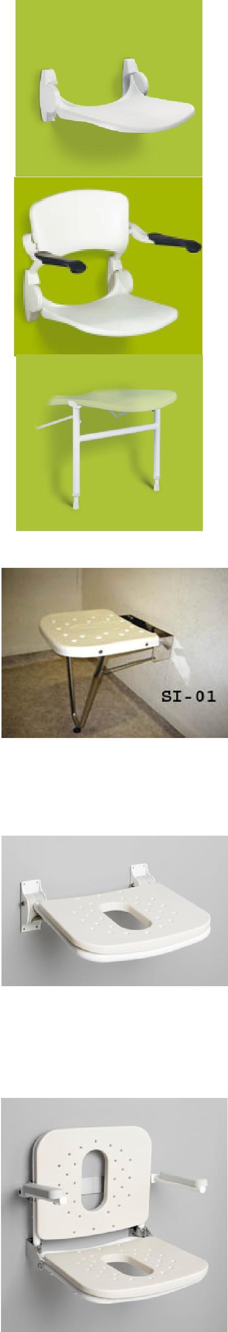 Seinäkiinnitteiset istuimet LINIDO-suihkuistuin Tukeva suihkuistuin pesuhuoneisiin, jossa on liikkumatilaa vähän. Muotoiltu, suuri istuin (45x40cm) antaa hyvän tuen.