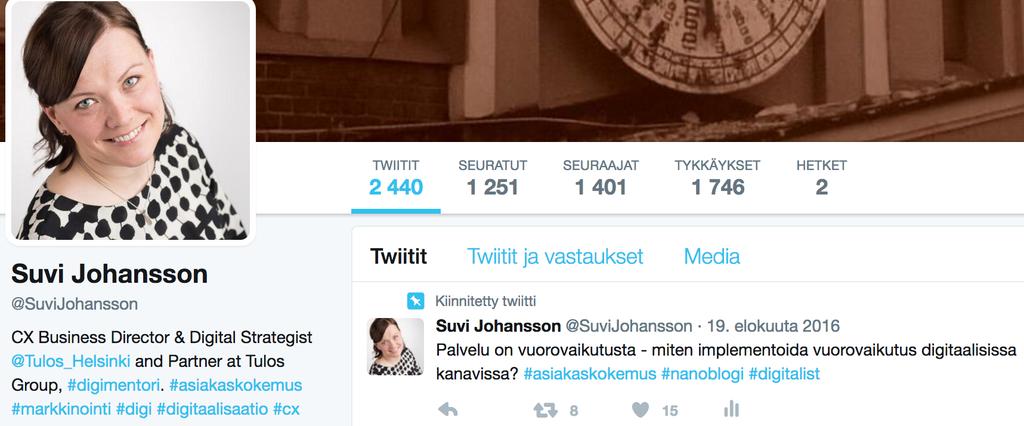 Suvi Johansson Digitulkki,