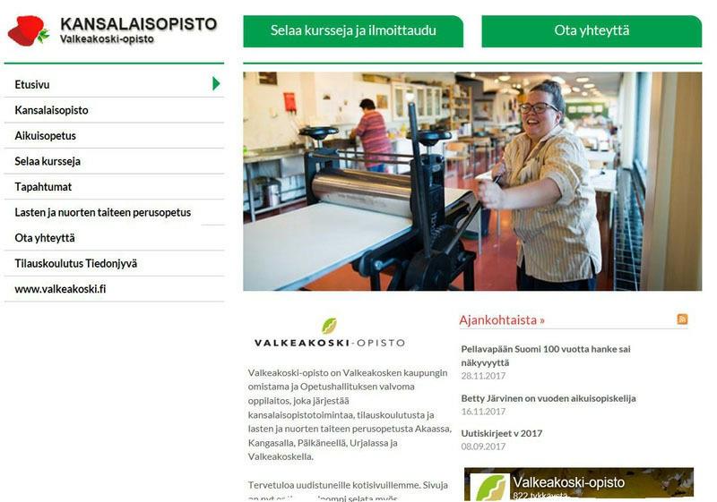 Valitse nyt itsellesi kurssi! Syksyllä alkaneisiin ryhmiin voi tulla mukaan, mikäli ryhmissä on tilaa. Kevään esiteestä löydät uudet kurssit Huom!