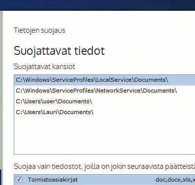 Ohjelman käyttöliittymä on toteutettu Windows 8 -järjestelmän aloitusnäkymää muistuttavilla tapahtumaruuduilla, joiden avulla käyttäjä voi koota ohjelman päänäkymään haluamansa toiminnot.