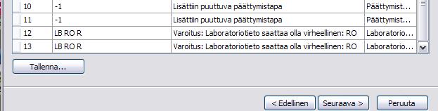 31(39) Seuraava painikkeen jälkeen tarkastetaan lisää