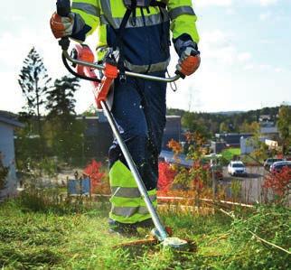 TARVITSEMAASI TEHOA Husqvarnan kehittämät hiiliharjattomat moottorit tarjoavat kestävää ja erinomaista suorituskykyä. Ne ovat 25 % tavallisia hiiliharjallisia moottoreita tehokkaampia.