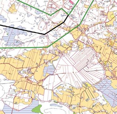 Varsinainen voimaloille ja tiestölle rakennettava alue on talousmetsää, toiminnan vaikutukset kuitenkin ulottuvat myös asutuille alueille.