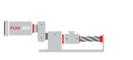 Epäkeskoruuvipumput Flowrox-epäkeskoruuvipumput (PC-pumput) soveltuvat ihanteellisesti vaativiin teollisiin lietteen ja pastan pumppauskohteisiin