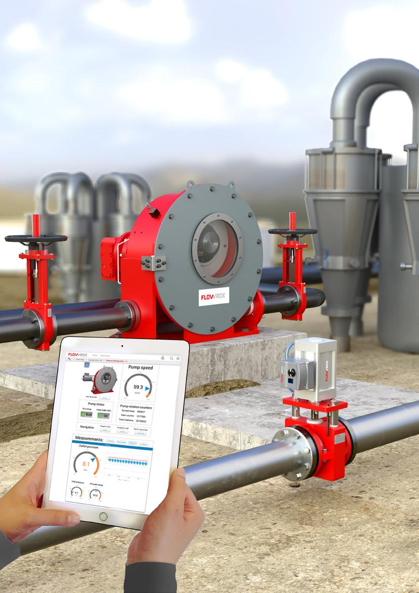 13 Flowrox Smart LPP-pumput: SLPP-sarjan pumput tuottavat reaaliaikaista tietoa pumppausprosessista, pumpun suorituskyvystä ja pumppausjärjestelmän kunnosta.