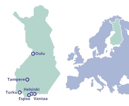 6Aika-strategia 2014-2020 Kuutoskaupungit: Helsinki, Espoo, Tampere, Vantaa, Oulu ja Turku Yhteistyöllä parempia ja älykkäämpiä kaupunkeja