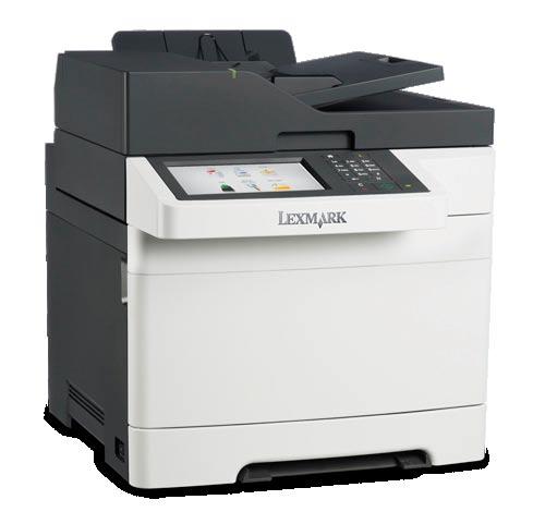 Lexmark XC2132 Tärkeimmät ominaisuudet Työn optimointia edistävät ominaisuudet 4 1 6 8 5 3